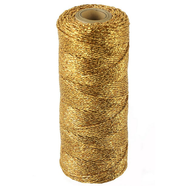 Brown, 100 ft Natural Jute Twine Rope for Crafting 